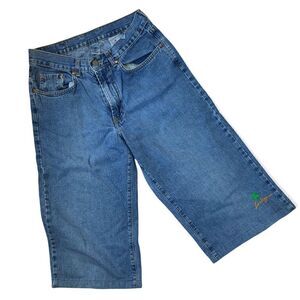 LUCKY BRAND VINTAGE COWGIRLS DREAM HIGH WAISTED CROPPED JEANS 10/30 16” INSEAM